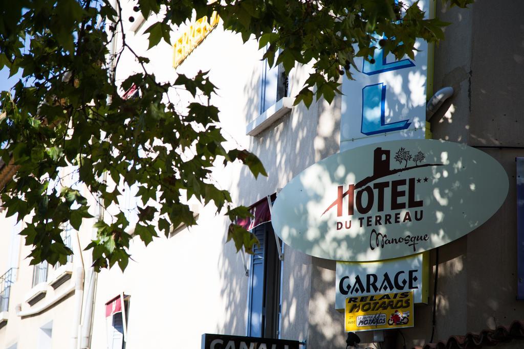 Logis Hotel Du Terreau Manosque Exterior foto
