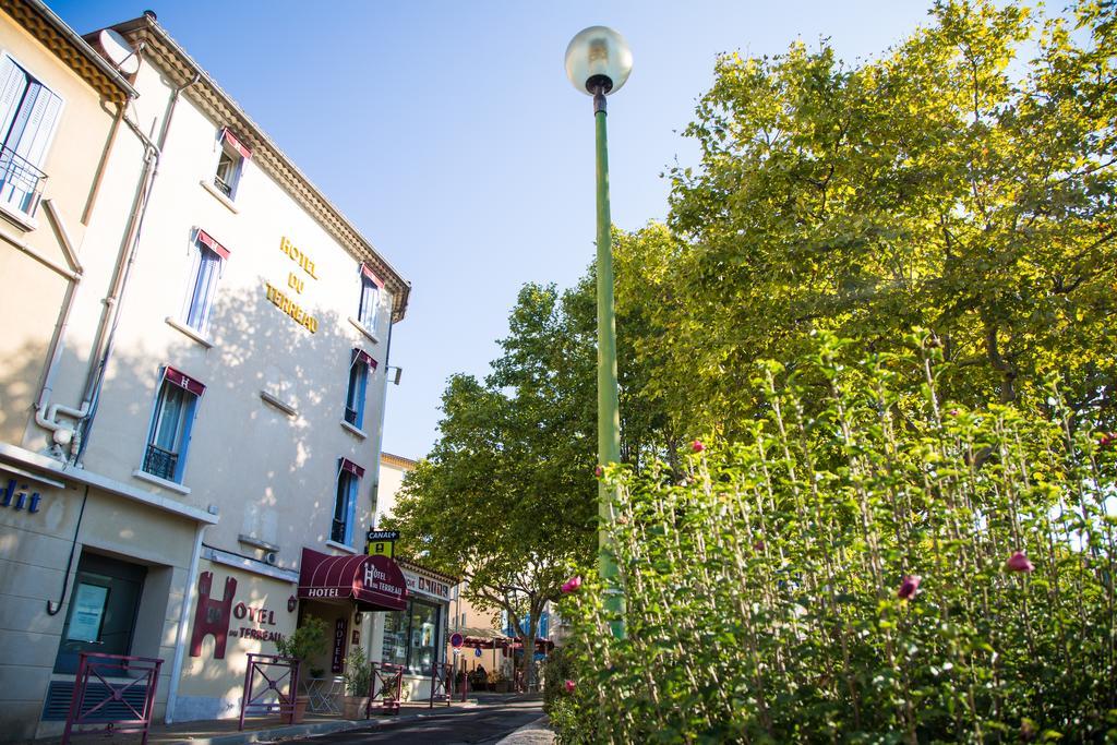 Logis Hotel Du Terreau Manosque Exterior foto